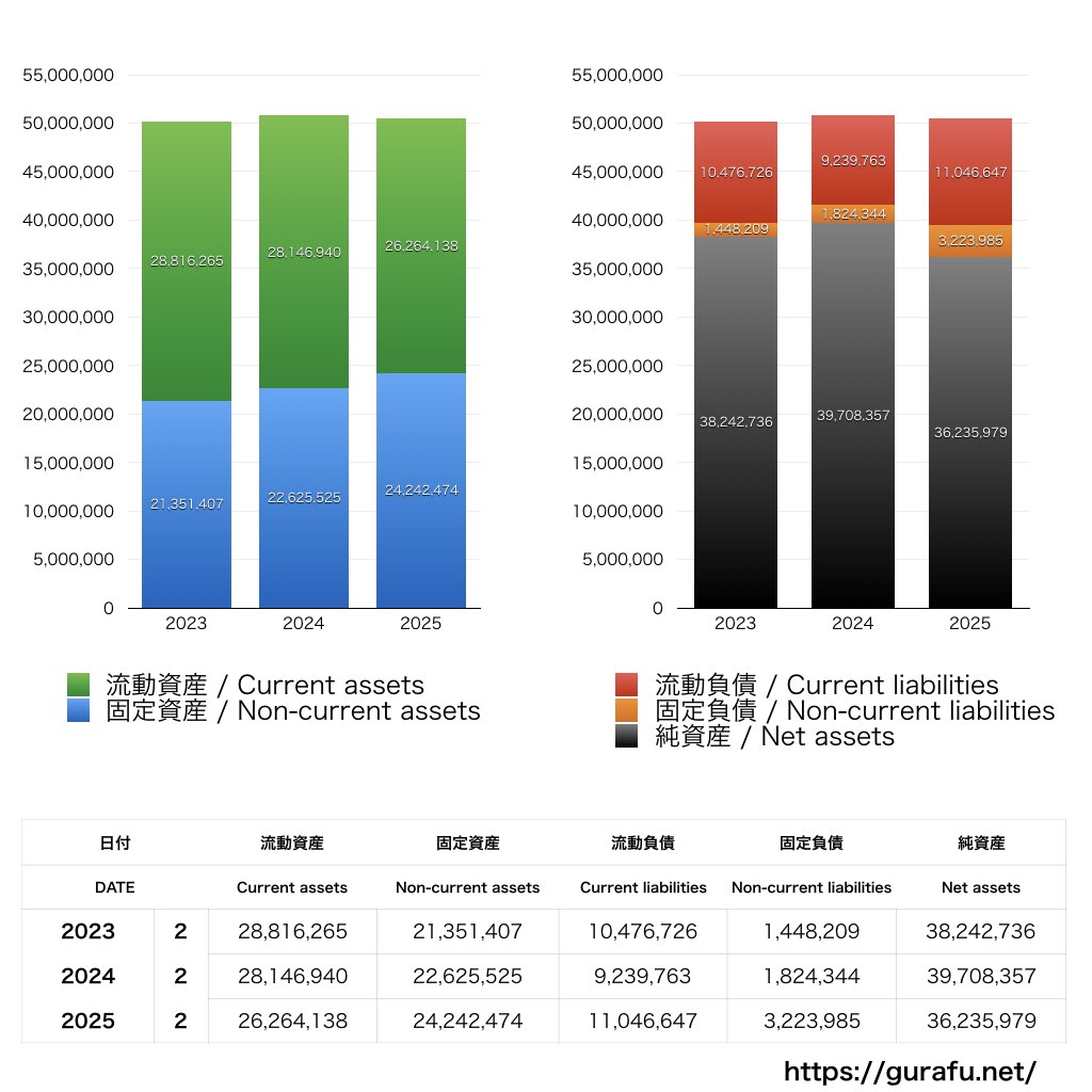 ディップ_BS_バランスシート_グラフ