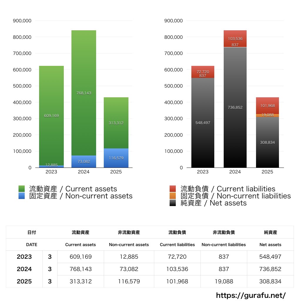 Def consulting_BS_バランスシート_グラフ