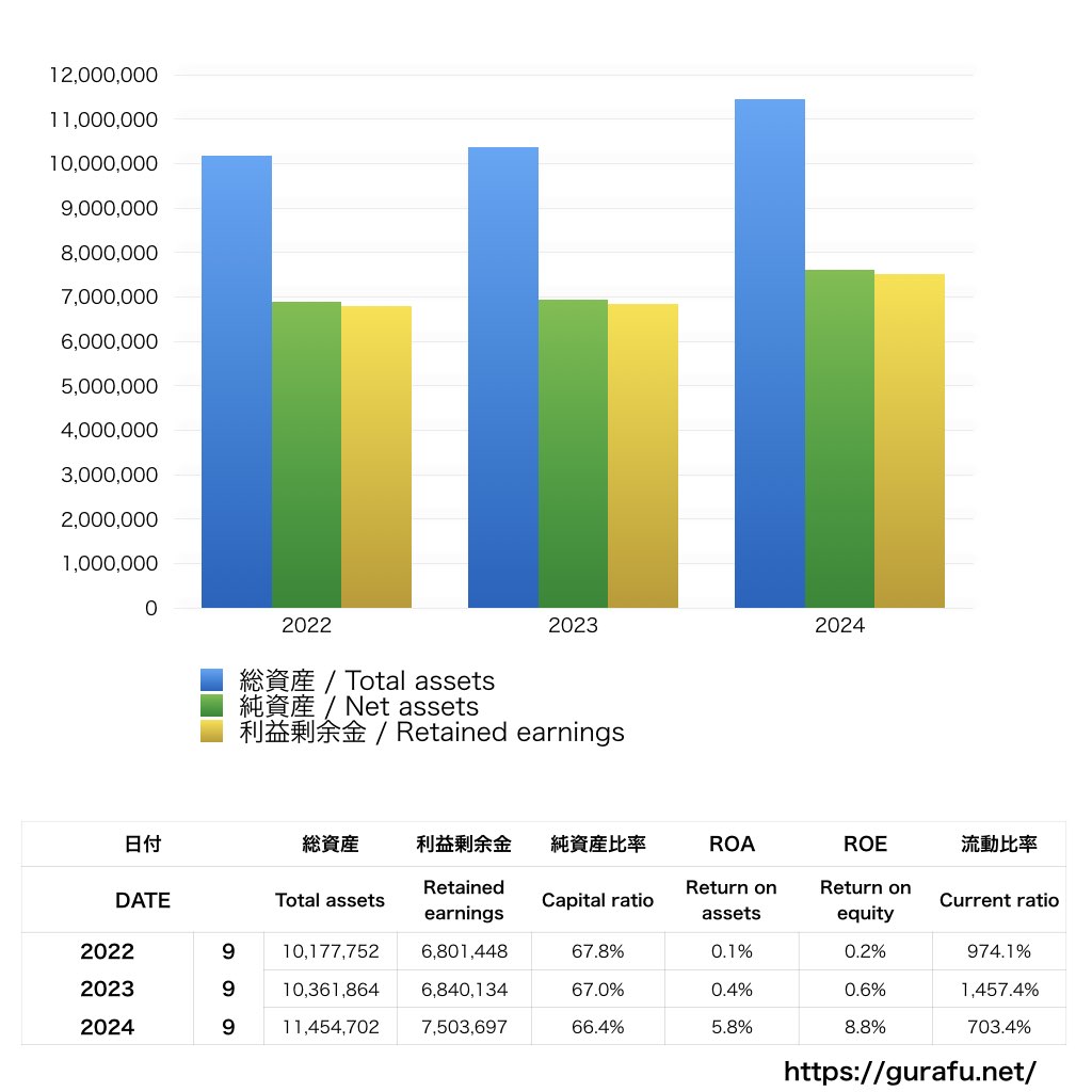 大日本図書_BS_バランスシート_グラフ