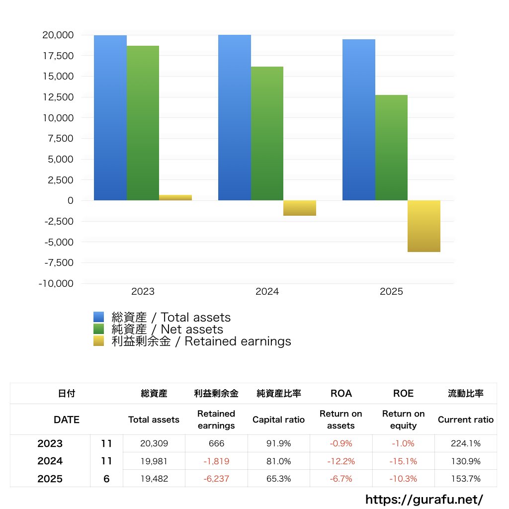 株式会社刀_BS_バランスシート_グラフ
