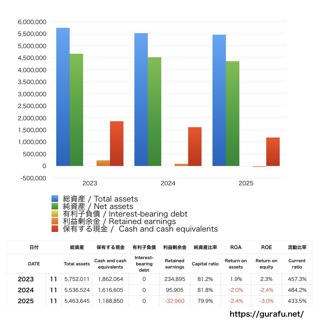 ティムコ_BS_バランスシート_グラ