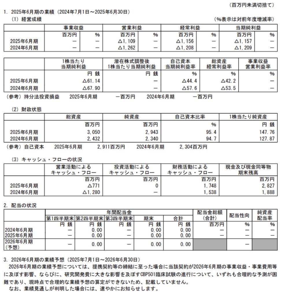 キャンバス_決算短信